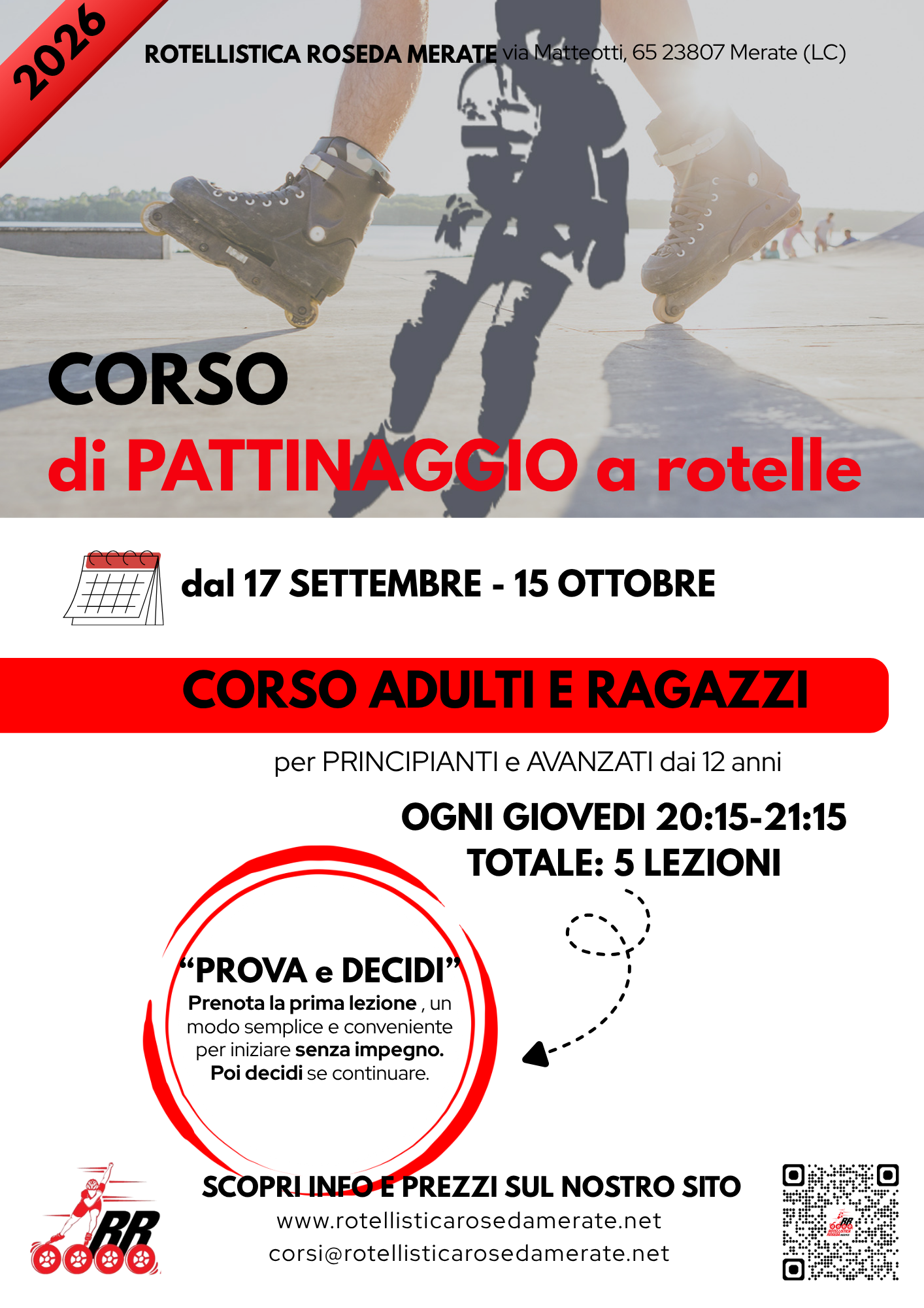 Volantino Corso Adulti e Ragazzi