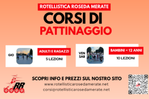 Volantino Corsi Roseda Merate